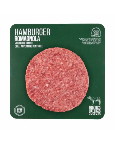 Hamburger di Romagnola - 200 gr x 3 pz
