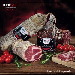 Lonza di capocollo - Mai Sazi - 700 gr Tranci